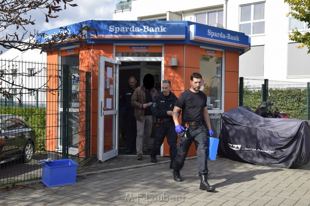 Versuchte Geldautomatensprengung Koeln Nippes Werkstattstr P140.JPG - Miklos Laubert